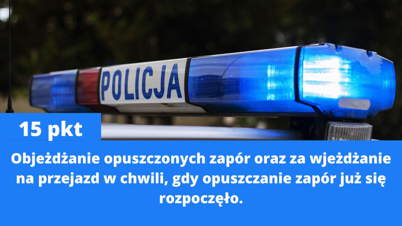Za co dostaniesz 15 punktów karnych? Nowy taryfikator już w połowie września 
