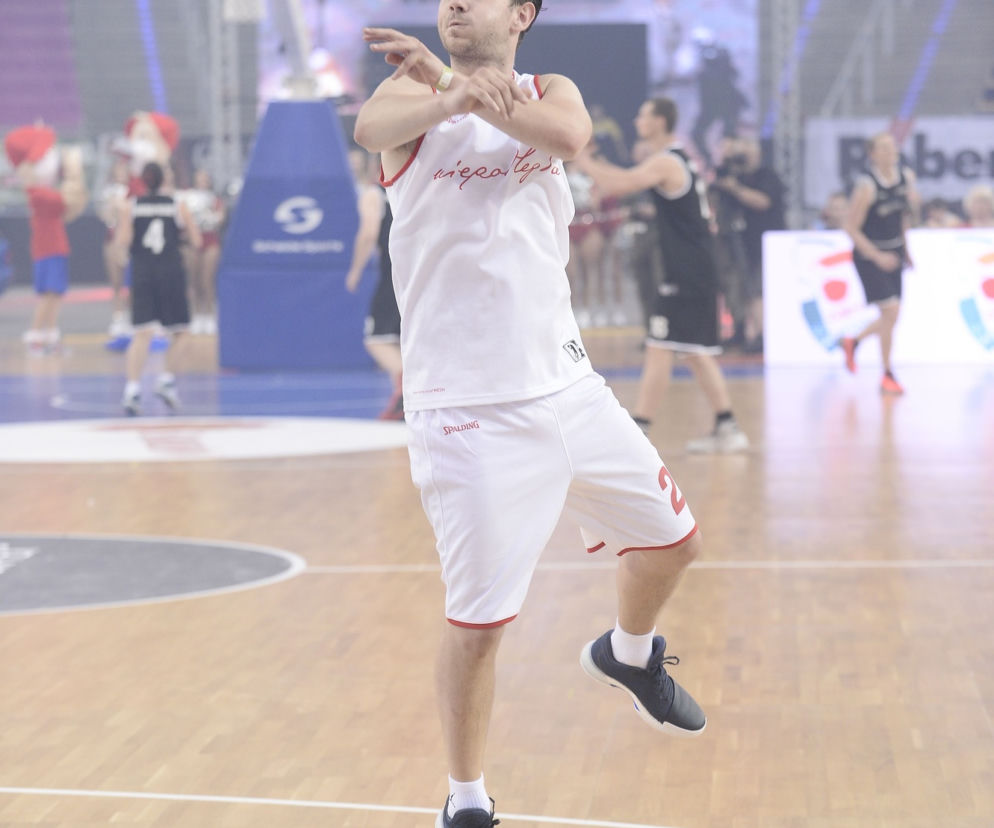 Gwiazdy na meczu Gortat Team vs Wojsko Polskie