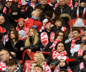 Tak się bawią kibice na meczu Polska - Albania. Gorąca atmosfera na PGE Narodowym