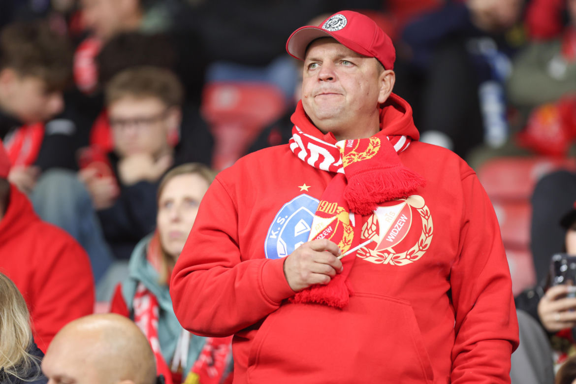 Widzew Łódź - Górnik Zabrze: Zdjęcia kibiców i zawodników z klasyku w ramach 12. kolejki PKO BP Ekstraklasy