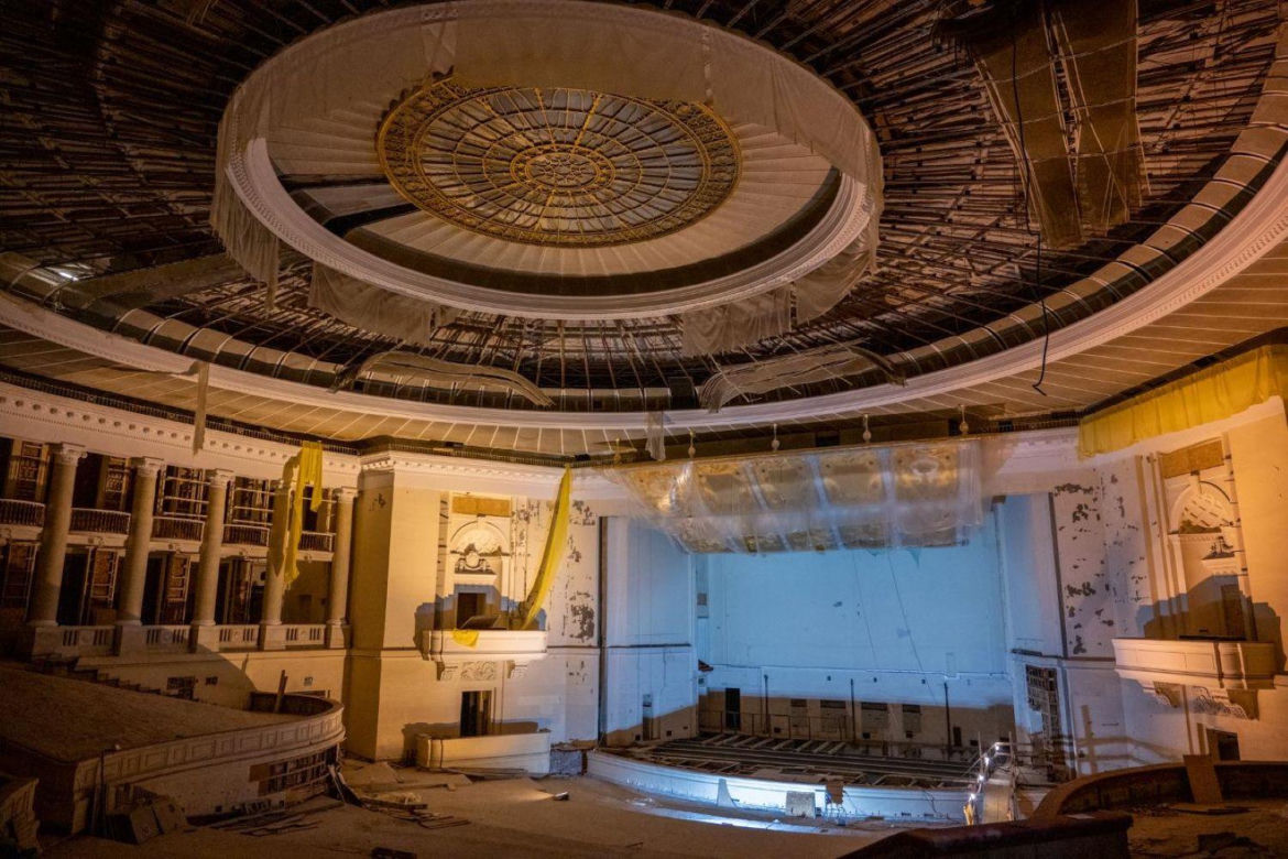 Sala Kongresowa przed remontem (listopad 2023)