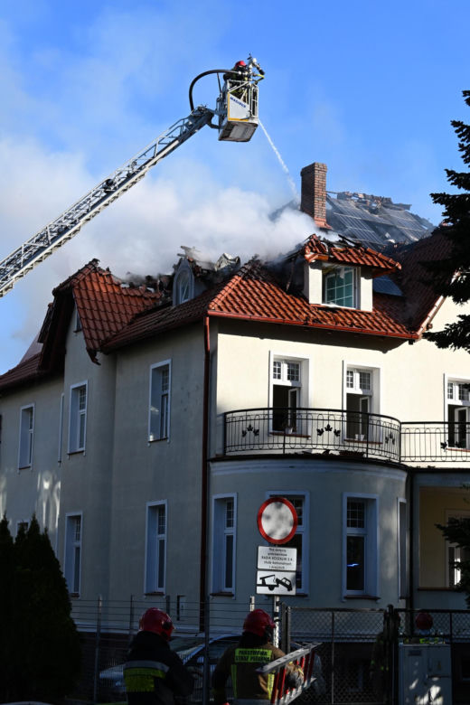 Koszalin. Pożar przedszkola i klubu nocnego