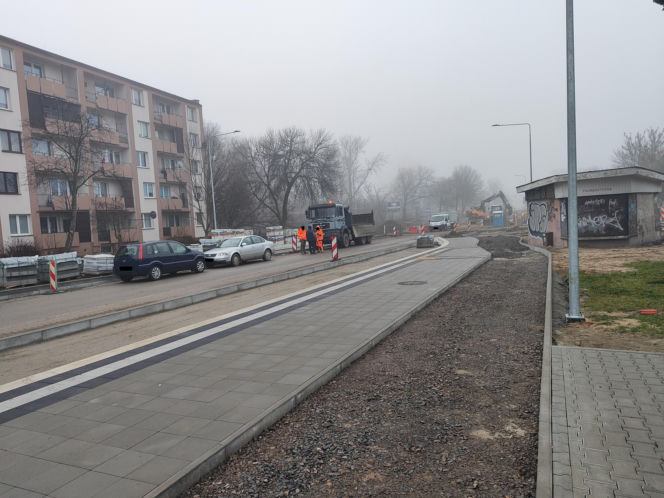 Rozbudowa odcinka ul. Chrobrego potrwa dłużej niż planowano