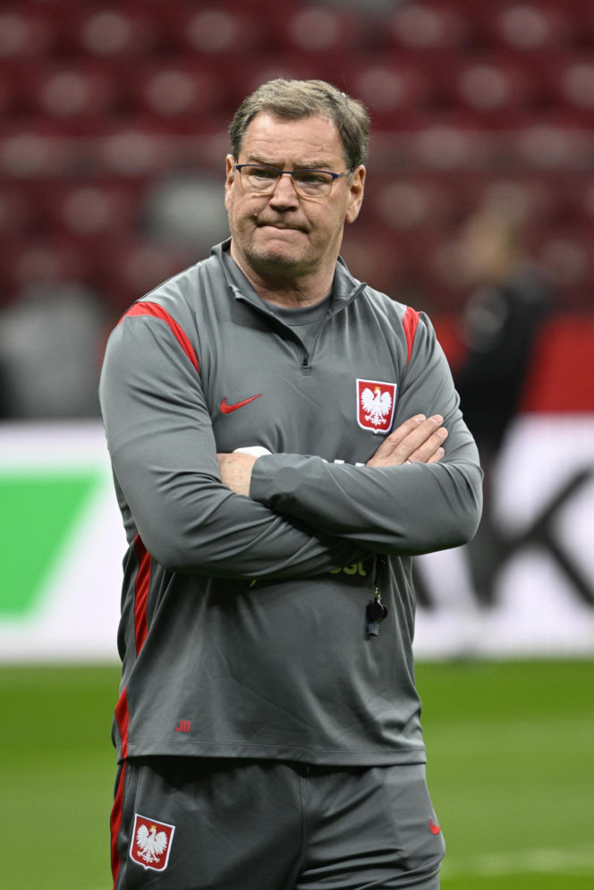 Trening reprezentacji Polski w Warszawie przed meczem z Albaną