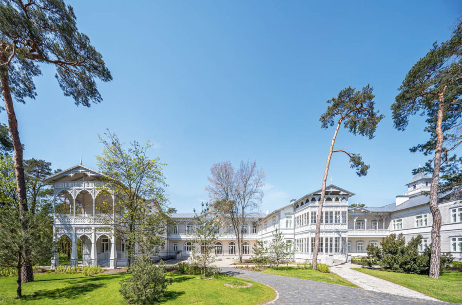 Modernizacja sanatorium Gurewicza w Otwocku