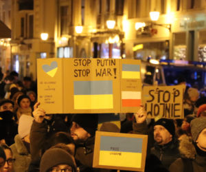 We stand with Ukraine / Jesteśmy z Ukrainą w Toruniu