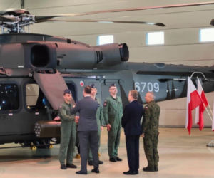 Pierwszy śmigłowiec AW-149 z polskiej produkcj