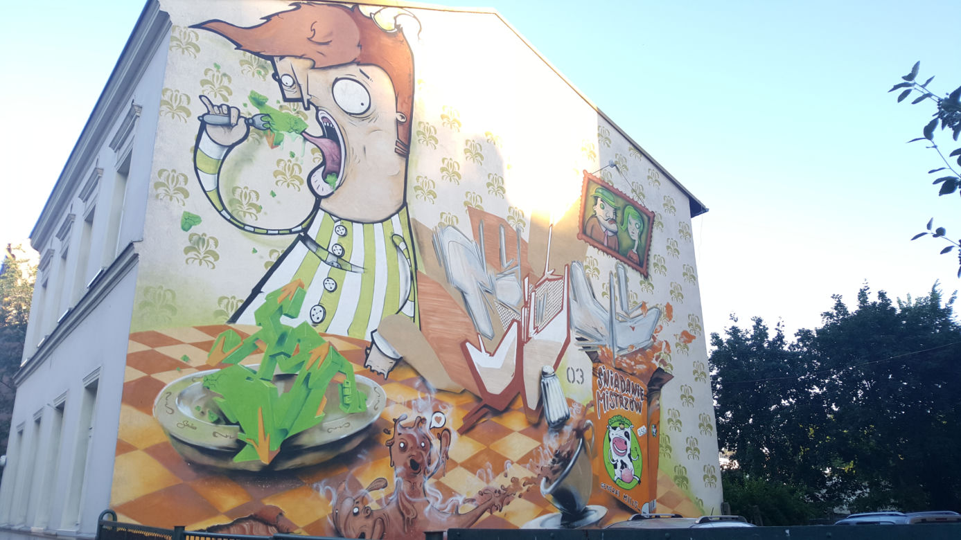 Murale w Bydgoszczy
