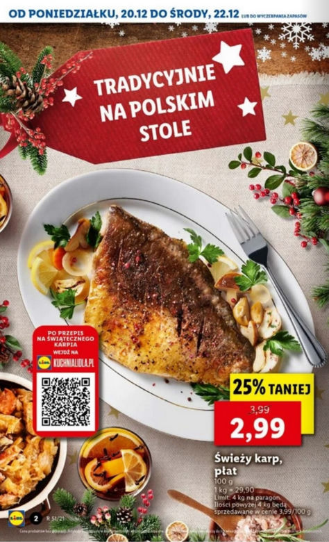 Lidl ostatnie promocje na święta