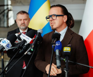 Minister Wojciech Balczun, Hubert Biskupski