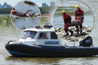 Tragiczny finał poszukiwań nad Wisłą. Z wody wyłowiono ciało