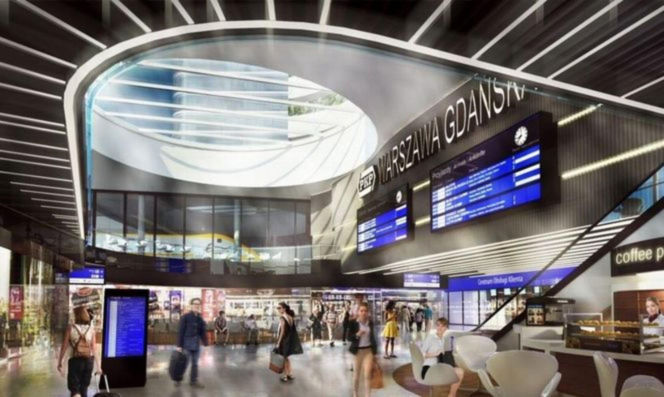 Nowy Dworzec Gdański - wizualizacje