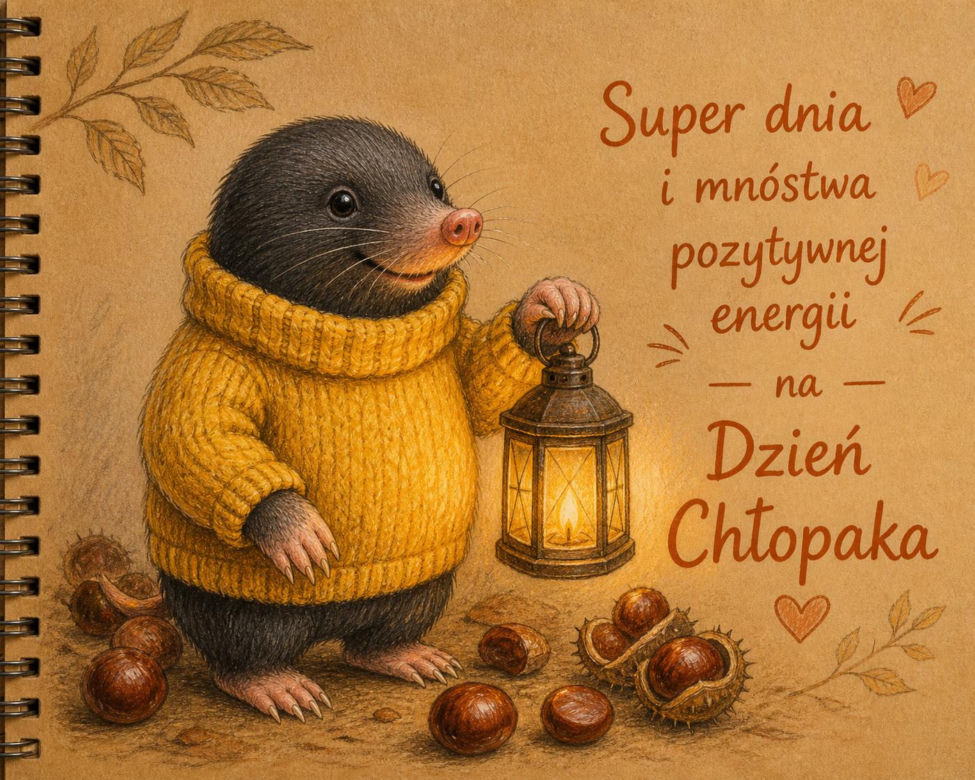 Kartka z życzeniami na Dzień Chłopaka