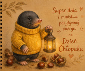 Kartka z życzeniami na Dzień Chłopaka