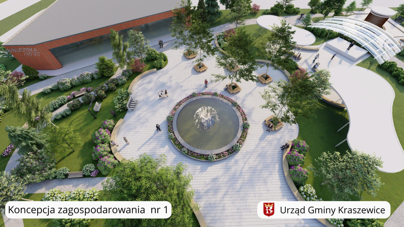 Co powinno powstać w centrum Kraszewic? Gmina zbiera opinie mieszkańców