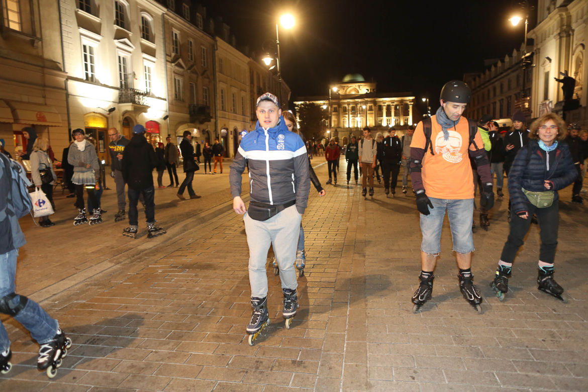 Nightskating Warszawa