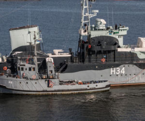 ORP Błyskawica opuściła swoje miejsce przy nabrzeżu w Gdyni