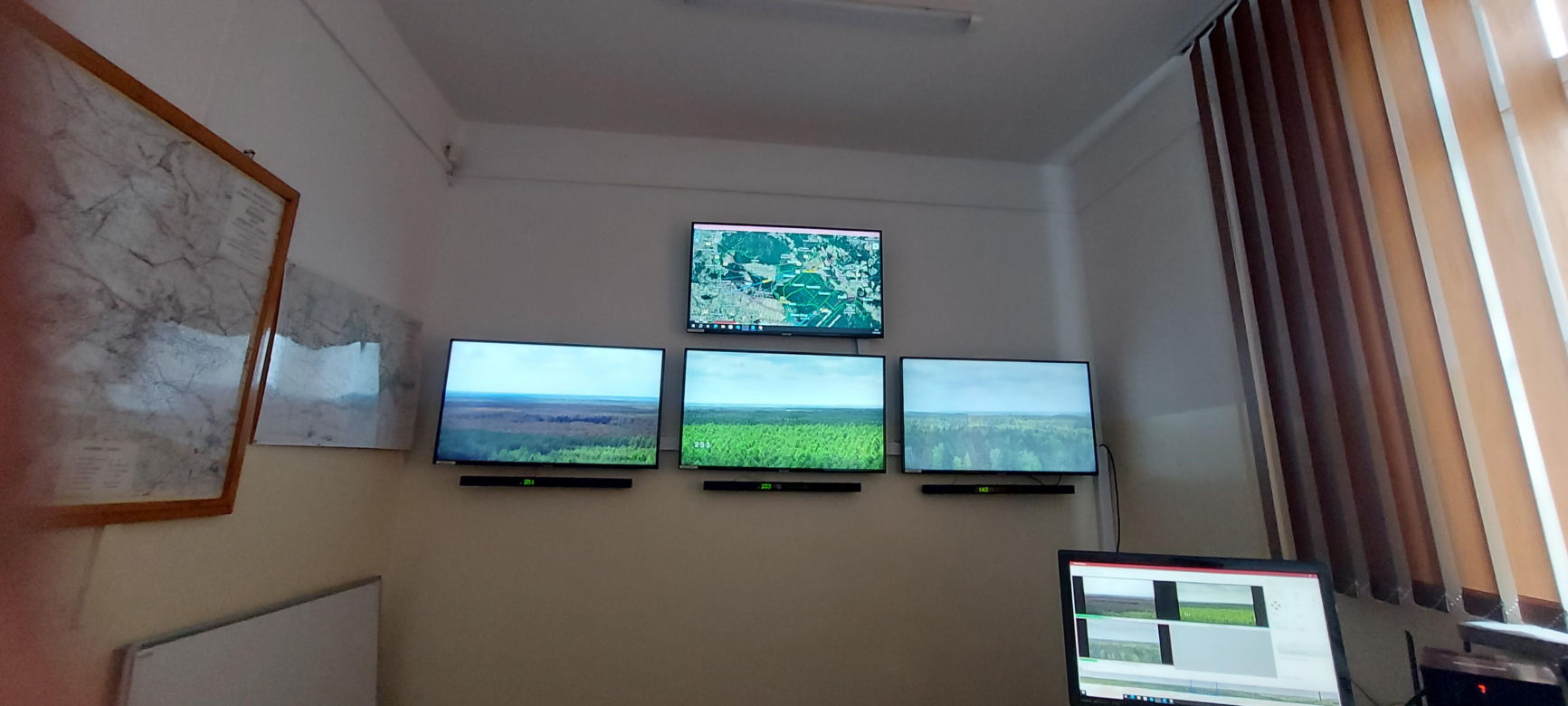 Konferencja prasowa w Nadleśnictwie Józefów