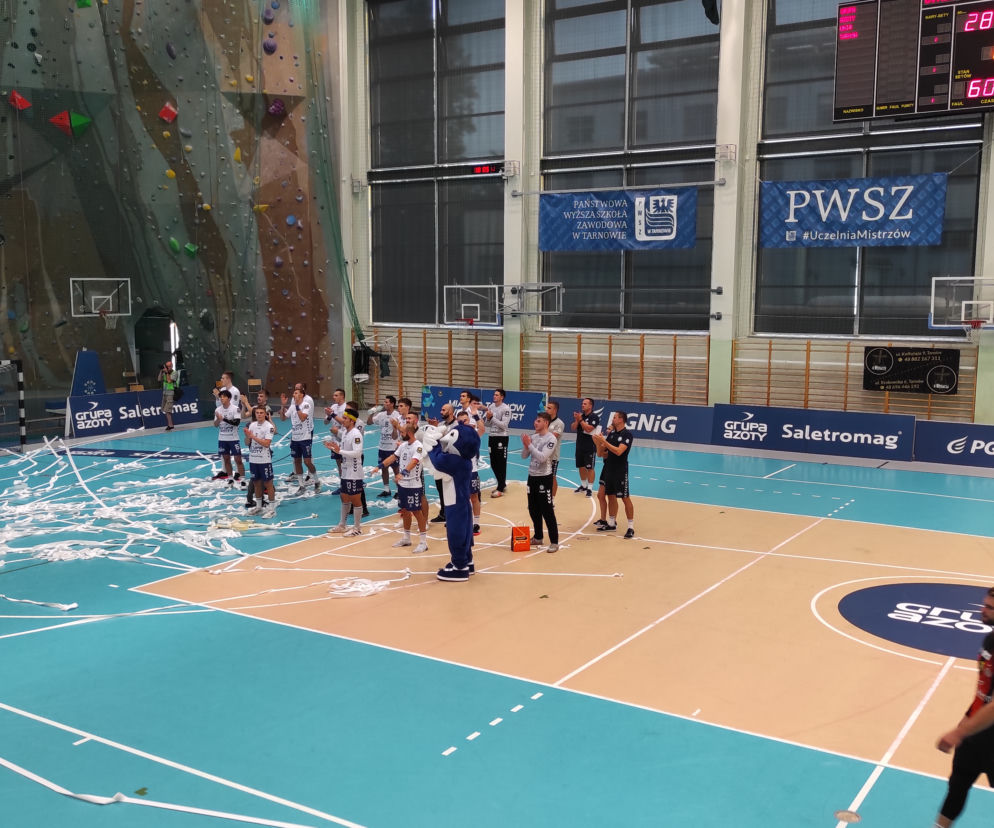 Grupa Azoty Unia Tarnów - MKS Zagłębie Lubin 28:27 (16:14)