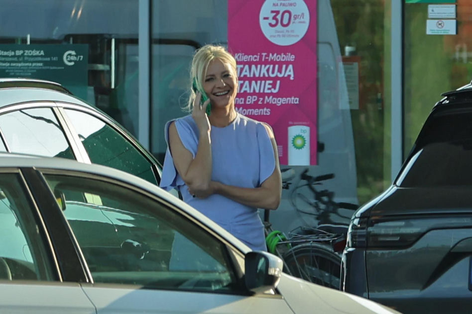 Małgorzata Kożuchowska jeździ autem za pół miliona w obcasach