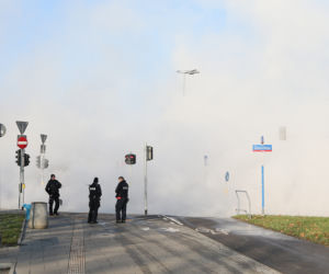 GALERIA-Awaria rury ciepłowniczej na Sadybie w Warszawie