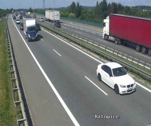 Zderzenie dziesięciu samochodów na A4 w Małopolsce