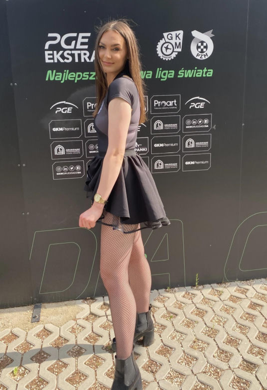 Kandydatka z GKM-u Grudziądz w konkursie Miss Startu PGE Ekstraligi 2023 - Alicja Rosińska