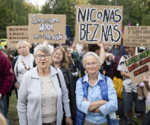 Protest w Piasecznie przeciwko Data Center