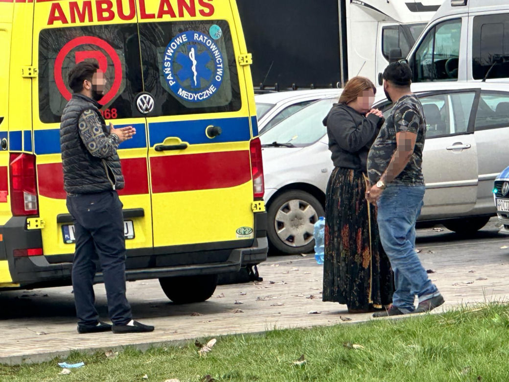 Wypadek w Jankach