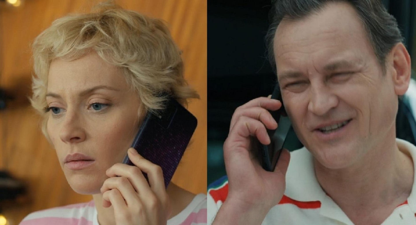 Barwy szczęścia, odcinek 3113. Renata (Anna Mrozowska), Stefaniak (Paweł Ławrynowicz)