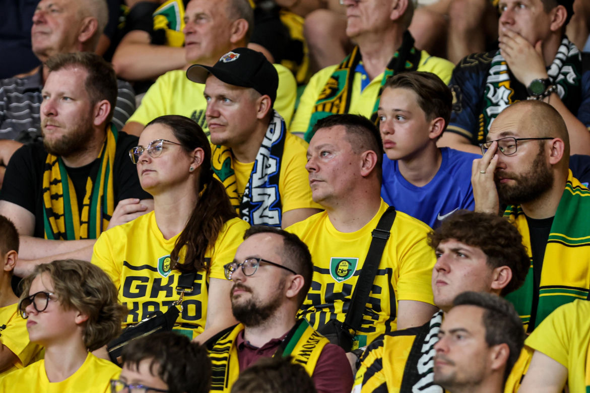 Zdjęcia kibiców z meczu GKS Katowice - MSK Żilina