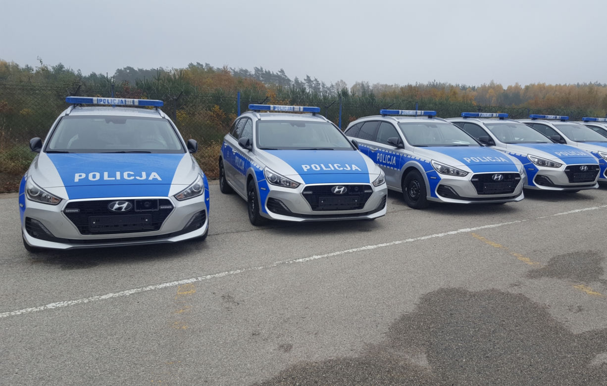 oznakowane radiowozy Hyundai i30 Wagon 1.4 Turbo