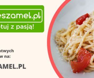 Makaron z pomidorkami w 15 minut