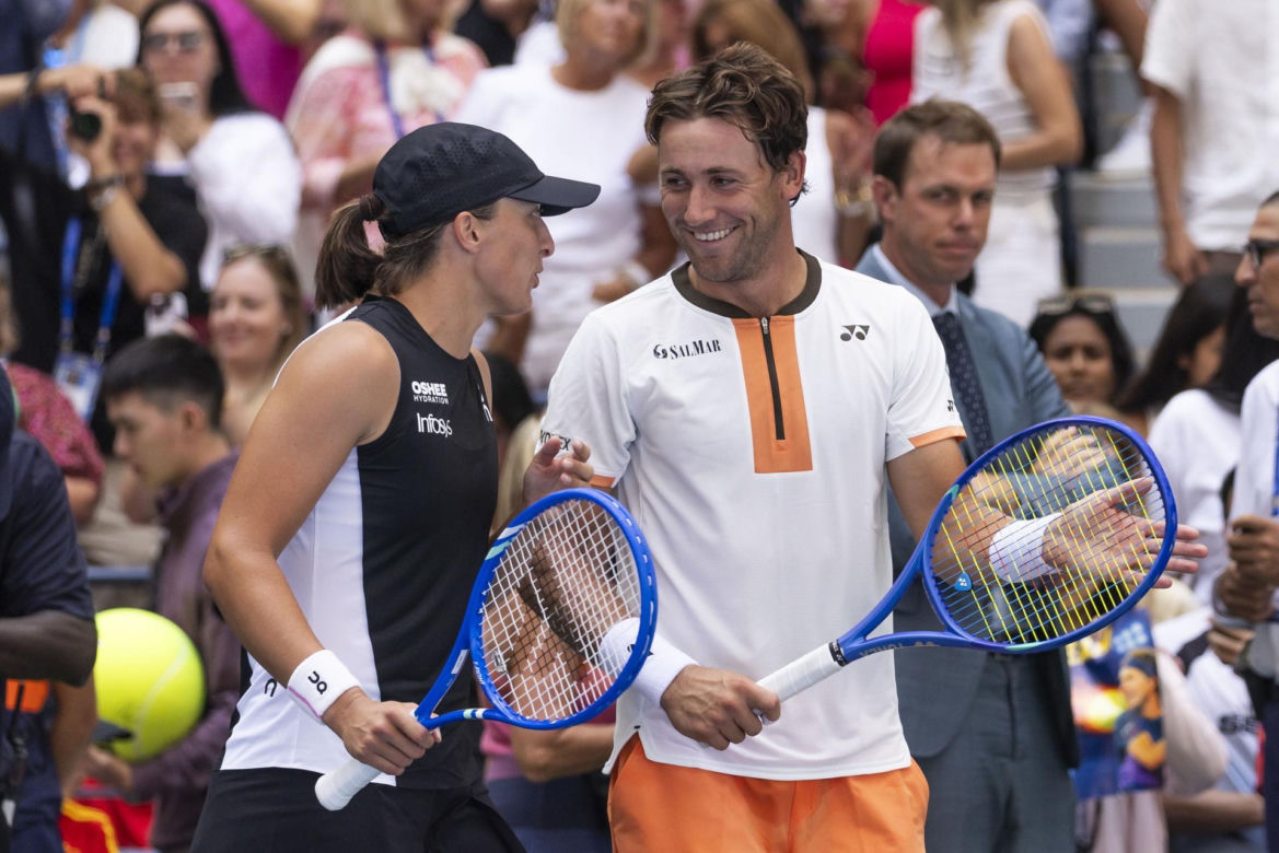 Iga Świątek/Casper Ruud (R) &f Madison Keys/Francis Tiafoe 