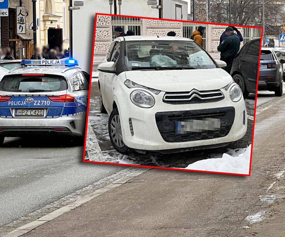 Przewiózł go na masce, to mu wybił szybę. Awantura w centrum Warszawy. Poniosły emocje. Obaj byliśmy winni