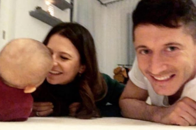 Robert Lewandowski, Boże Narodzenie, Anna Lewandowska, Klara