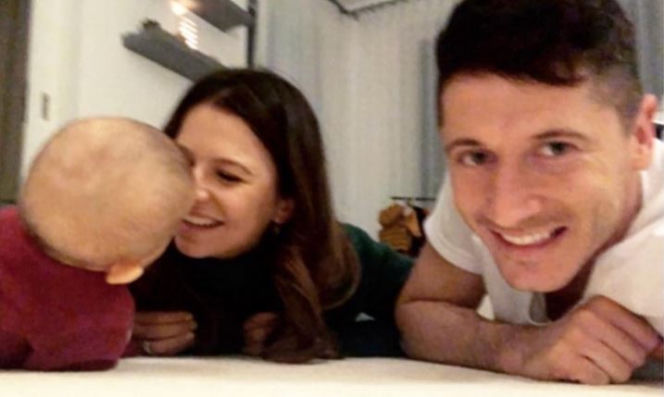 Robert Lewandowski, Boże Narodzenie, Anna Lewandowska, Klara