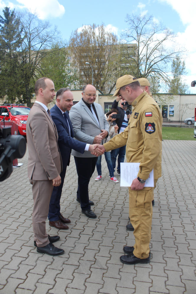 Do Komendy Miejskiej PSP w Siedlcach trafił nowoczesny sprzęt