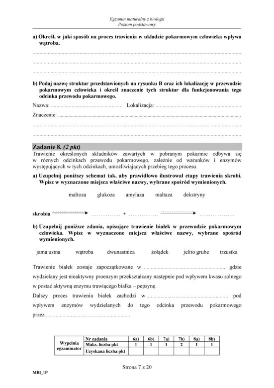 Matura 2018 z biologii. Poziom podstawowy - arkusze CKE