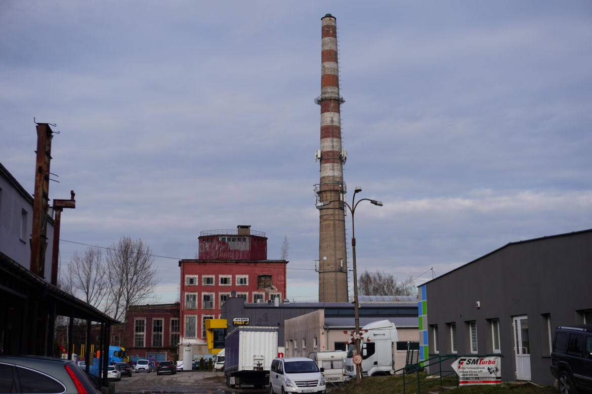 Opuszczona fabryka w Fastach na obrzeżach Białegostoku
