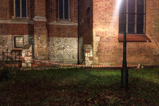 Kraków: Pijany kierowca rozbił zabytkowy kościół w Wigilię. Miał 1,7 promila!