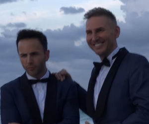 Krzysztof Gojdź i Marcin Roznowski: Ślub na plaży