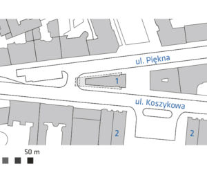 Biurowiec Na Pięknej w Warszawie