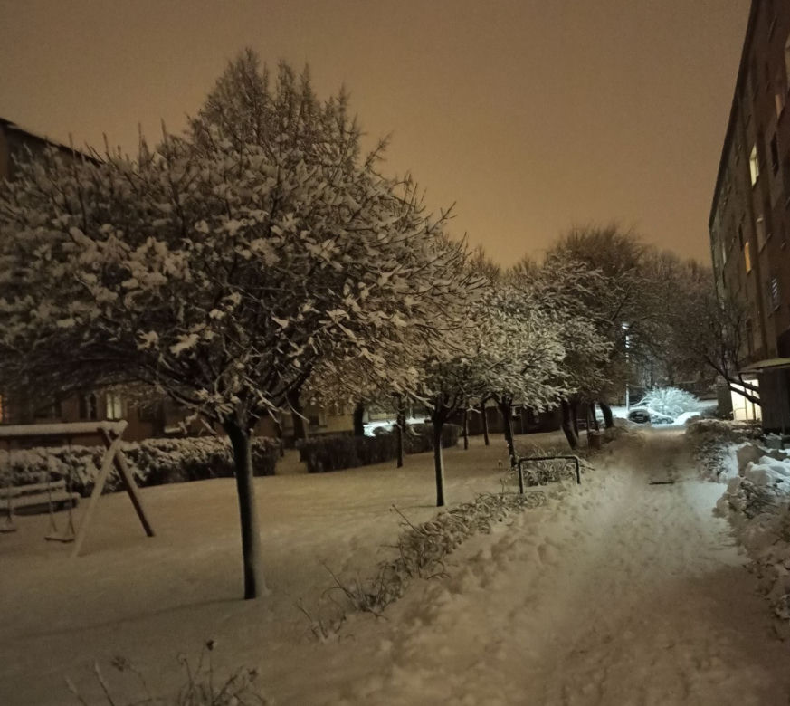 Atak zimy w Białymstoku [25.01.2021]