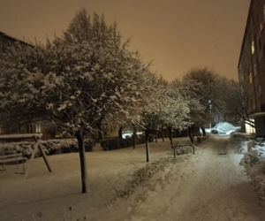 Atak zimy w Białymstoku [25.01.2021]