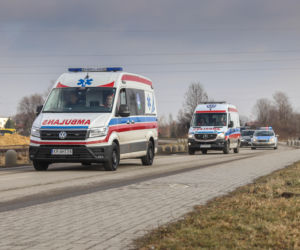 Śmigłowiec Black Hawk nad Krakowem i dziesiątki radiowozów na ulicach. Co się stało?