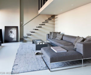 Nowoczesny salon w stylu minimalistycznym
