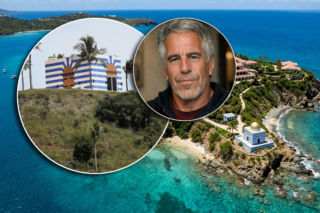 Tajemnicza świątynia na wyspie Epsteina! Co tam się działo?