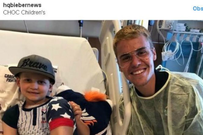 Justin Bieber modli się o zdrowie fanów