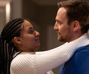 Na dobre i na złe odc. 989. Maria (Sylwia Achu), Michał (Mateusz Janicki)